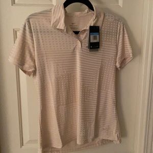 Nike golf shirt.